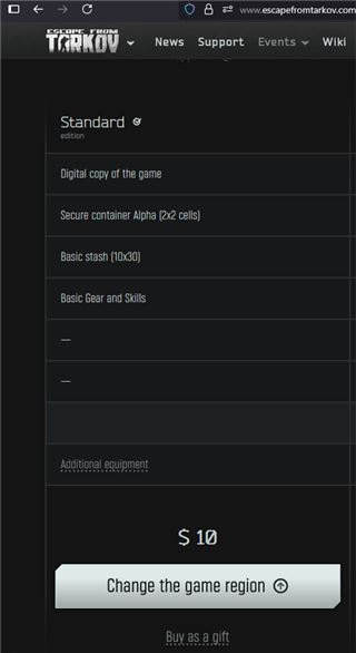 Accounts Escape from Tarkov